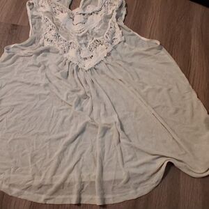 Elegant Cream Lace Women's Top